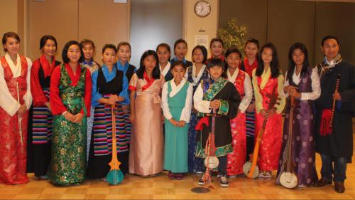 TANC kids with tdbawa for world Music Fest 2012
