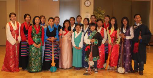 TANC kids with tdbawa for world Music Fest 2012